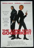 LONG KISS GOODNIGHT (1996)— Original Australian one sheet movie poster