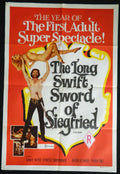 LONG SWIFT SWORD OF SIEGFRIED  (1971)— Original Australian one sheet movie poster