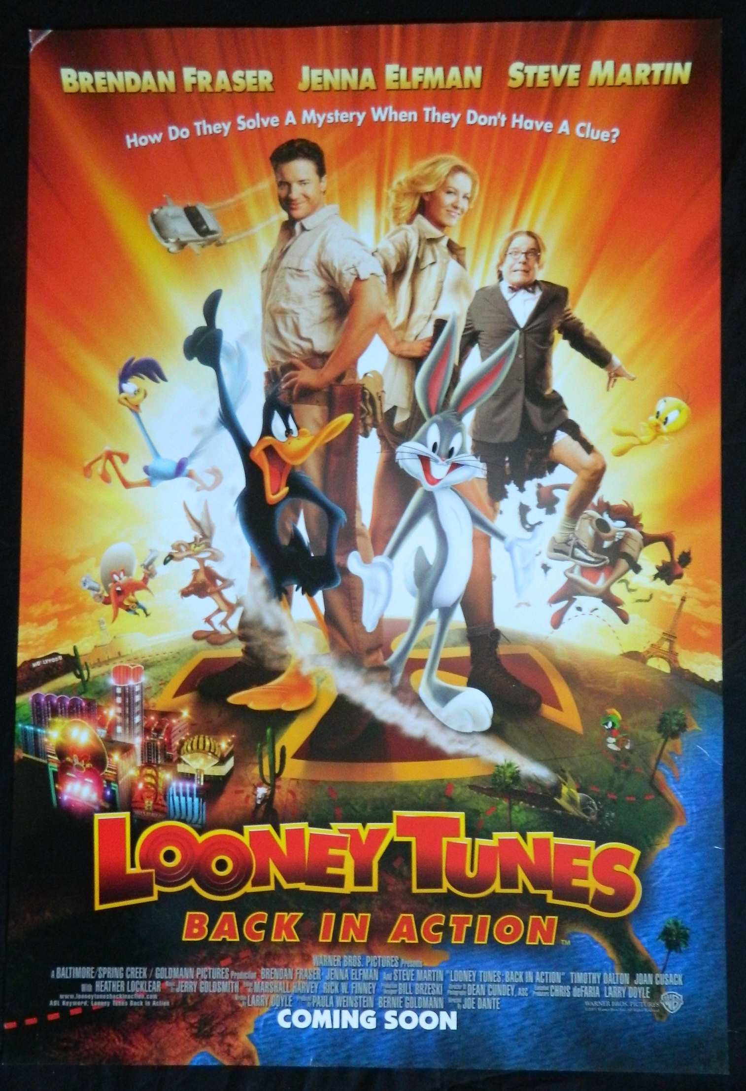 LOONEY TUNES BACK IN ACTION (2003)— Original Australian one sheet movie poster