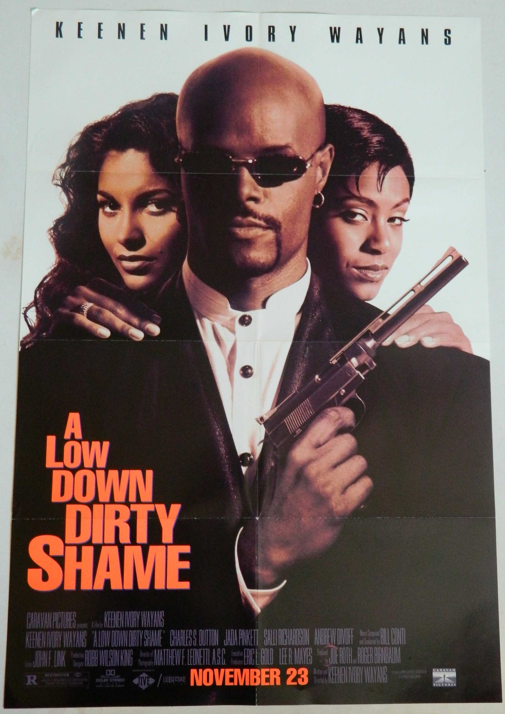 LOW DOWN DIRTY SHAME  (1994) — Original Australian one sheet movie poster