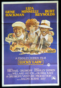 LUCKY LADY  (1975) — Original Australian one sheet movie poster