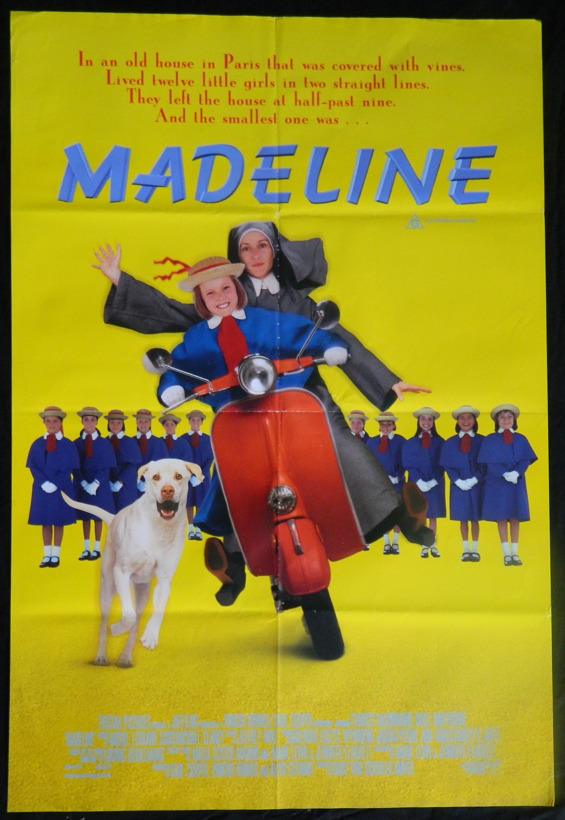 MADELINE (1998)— Original Australian one sheet movie poster