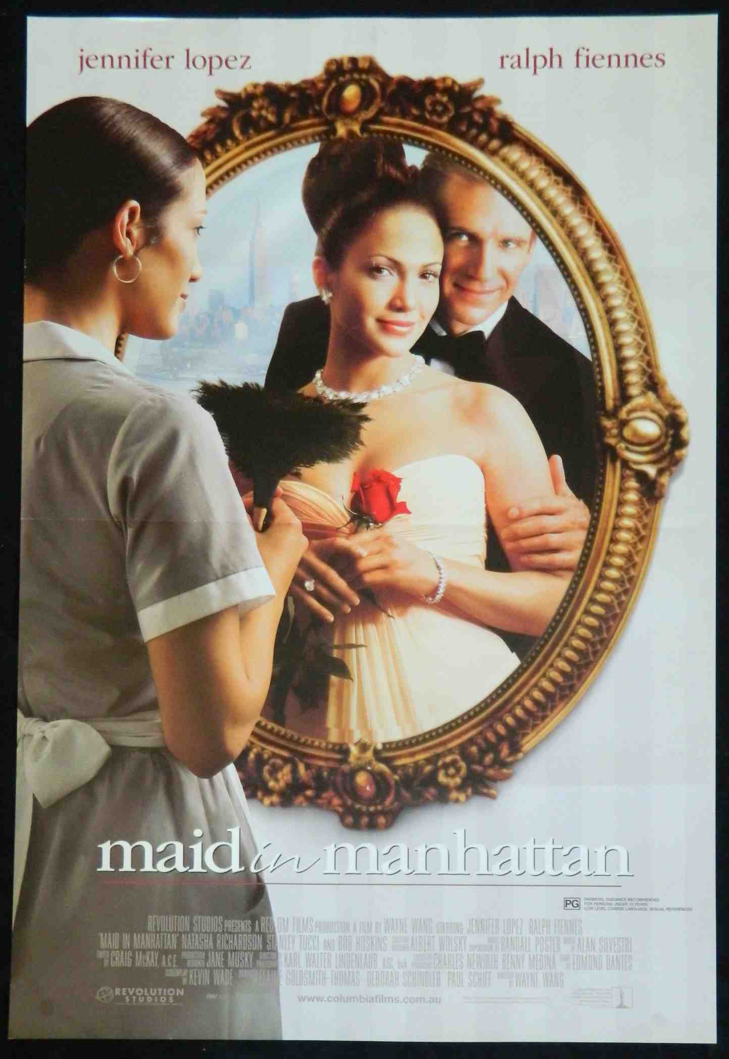 MAID IN MANHATTAN  (2002)— Original Australian one sheet movie poster