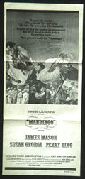 MANDINGO (1975) — Original Australian daybill movie poster