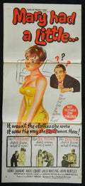MARY HAD A LITTLE  (1961) — Original Australian daybill movie poster