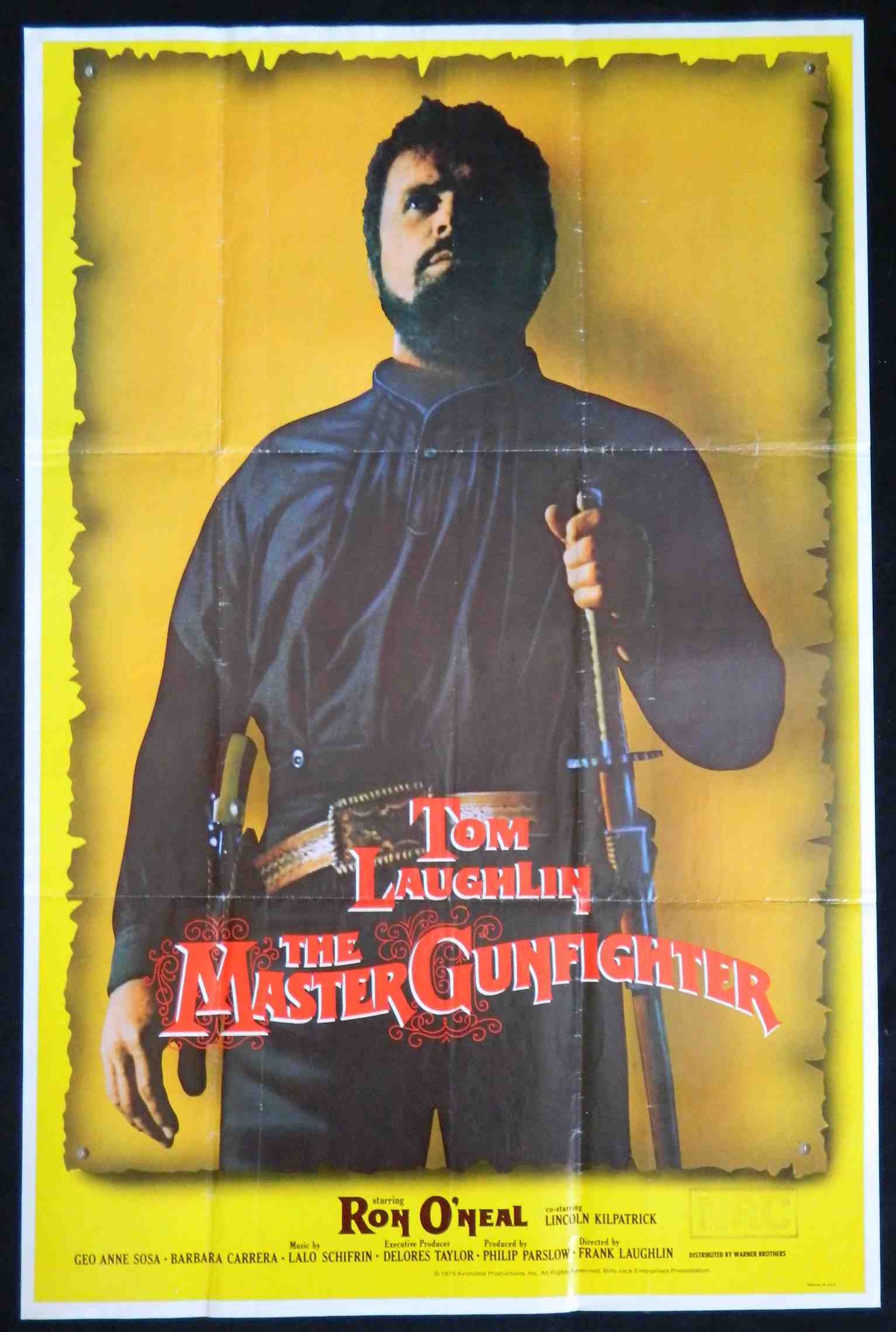 MASTER GUNFIGHTER (1975)— Original Australian one sheet movie poster