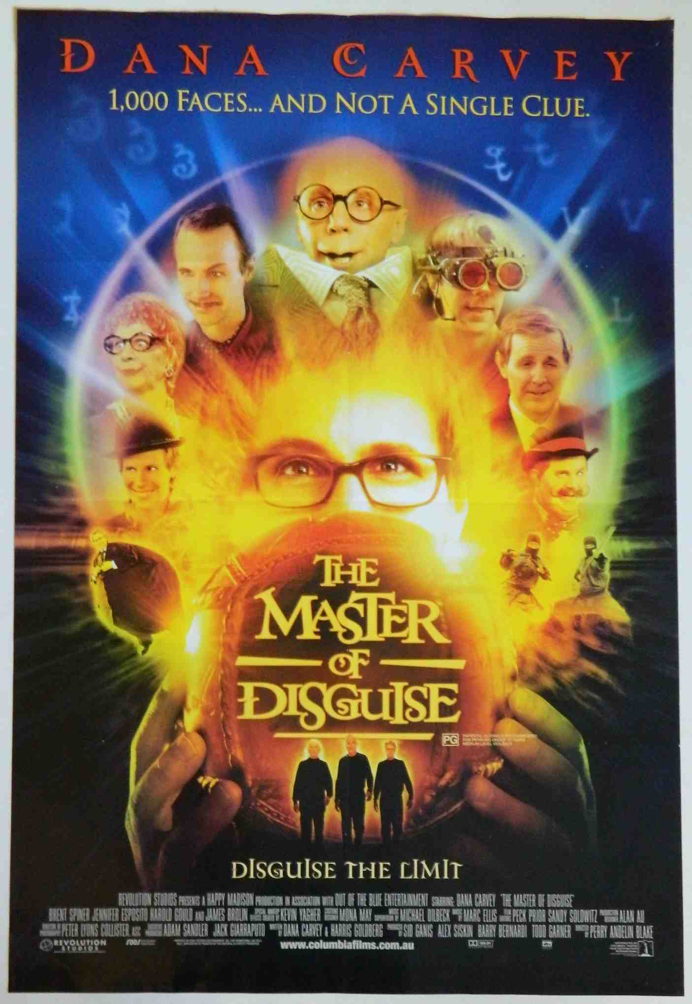 MASTER OF DISGUISE  (2002)— Original Australian one sheet movie poster