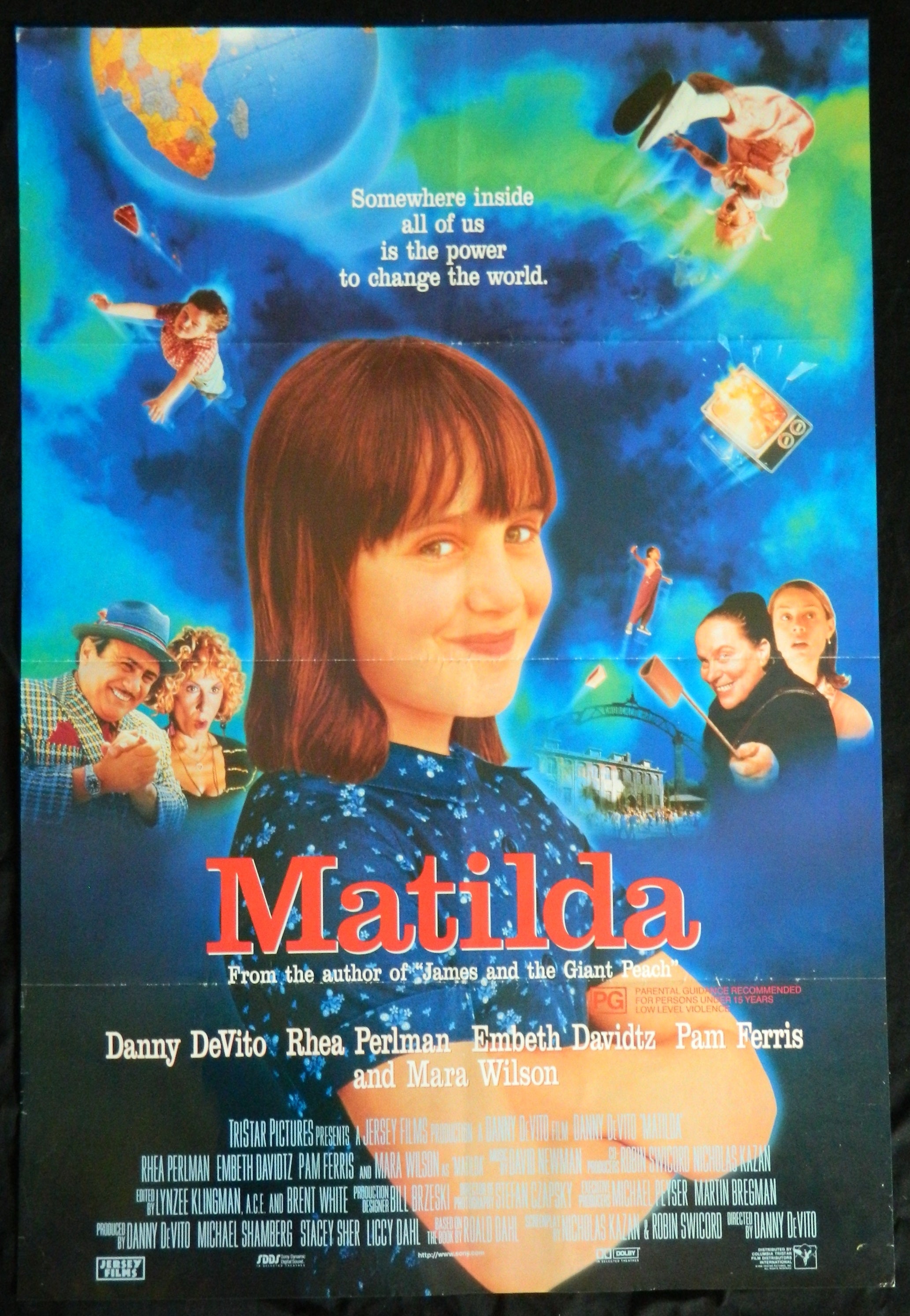 MATILDA (1996)— Original Australian one sheet movie poster