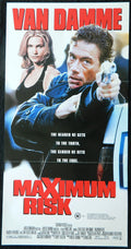 MAXIMUM RISK (1996) — Original Australian daybill movie poster