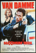 MAXIMUM RISK (1996)— Original Australian one sheet movie poster