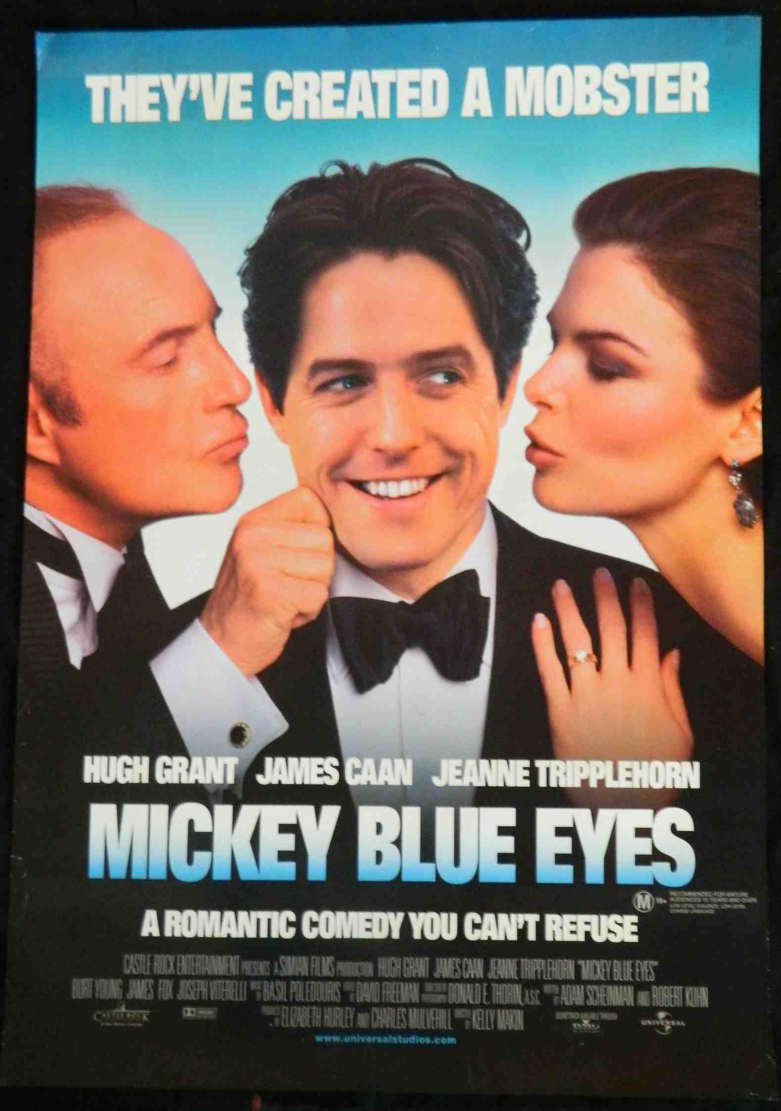 MICKEY BLUE EYES (1999)— Original Australian one sheet movie poster