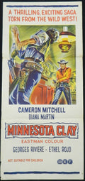 MINNESOTA CLAY (1964) — Original Australian daybill movie poster