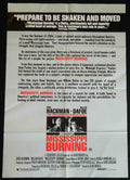 MISSISSIPPI BURNING  (1988)— Original Australian one sheet movie poster
