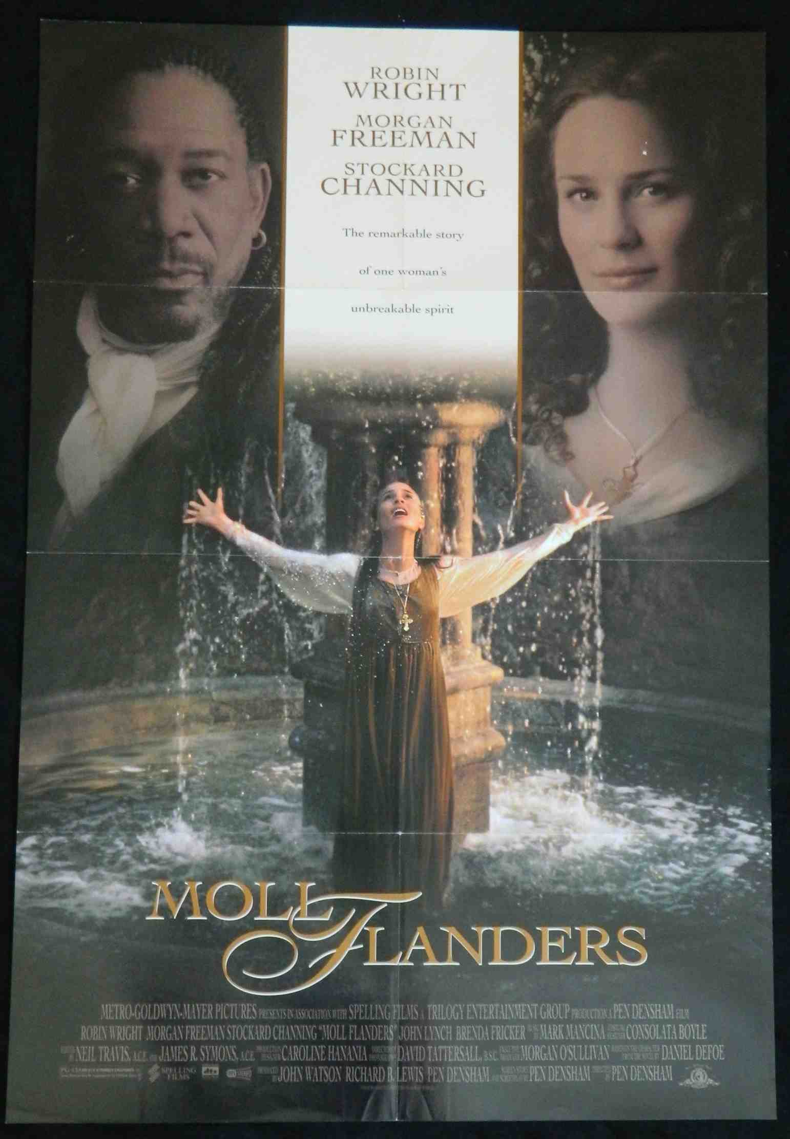 MOLL FLANDERS (1996)— Original Australian one sheet movie poster