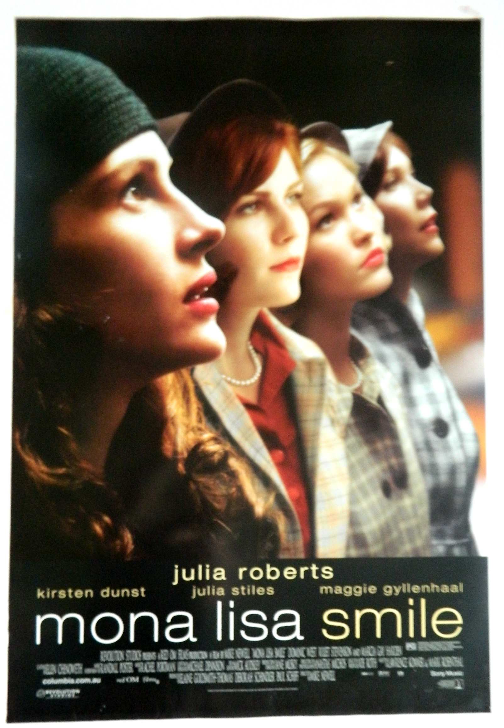 MONA LISA SMILE (2003)— Original Australian one sheet movie poster
