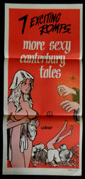 MORE SEXY CANTERBURY TALES (1972) — Original Australian daybill movie poster