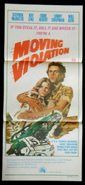 MOVING VIOLATION (1976) — Original Australian daybill movie poster