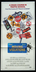 MOVING VIOLATIONS (1985) — Original Australian daybill movie poster