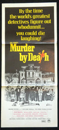 MURDER BY DEATH   (1976) — Original Australian daybill movie poster