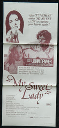 MY SWEET LADY  (1977) — Original Australian daybill movie poster