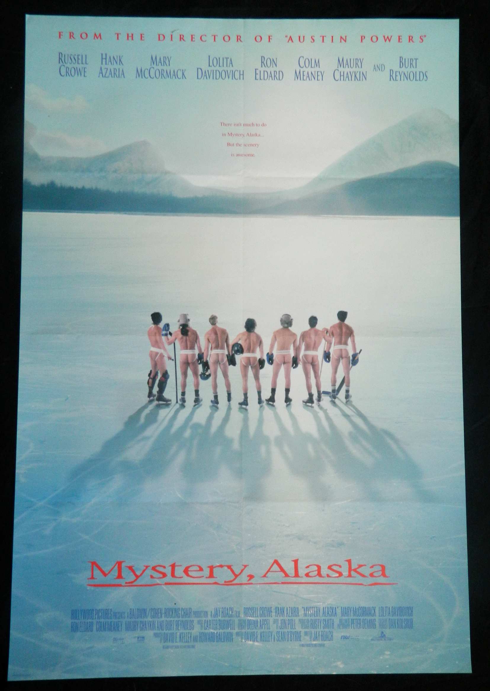 MYSTERY ALASKA B (1999)— Original Australian one sheet movie poster