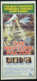 NEPTUNE FACTOR  (1973) — Original Australian daybill movie poster