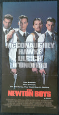 THE NEWTON BOYS (1998)— Original Australian daybill movie poster.