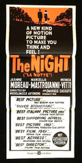 THE NIGHT (La Notte) (1961) — Original Australian daybill movie poster