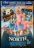 NORTH (1994)— Original Australian one sheet movie poster.