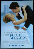 OBJECT OF MY AFFECTION (1998)— Original Australian one sheet movie poster