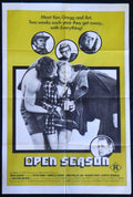 OPEN SEASON (1974) - Original Australian one sheet movie poster.