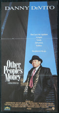 OTHER PEOPLES MONEY (1991)— Original Australian daybill movie poster.