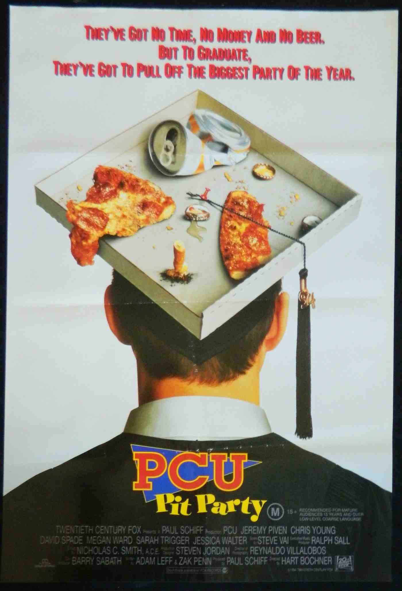 PCU PIT PARTY (1994)— Original Australian one sheet movie poster
