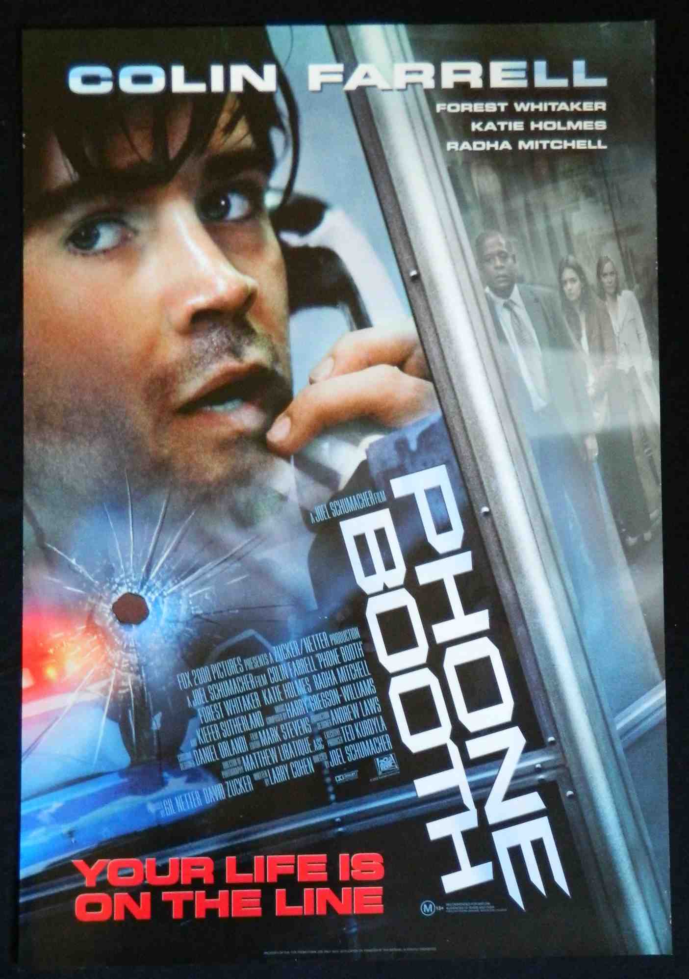 PHONE BOOTH (2002)— Original Australian one sheet movie poster