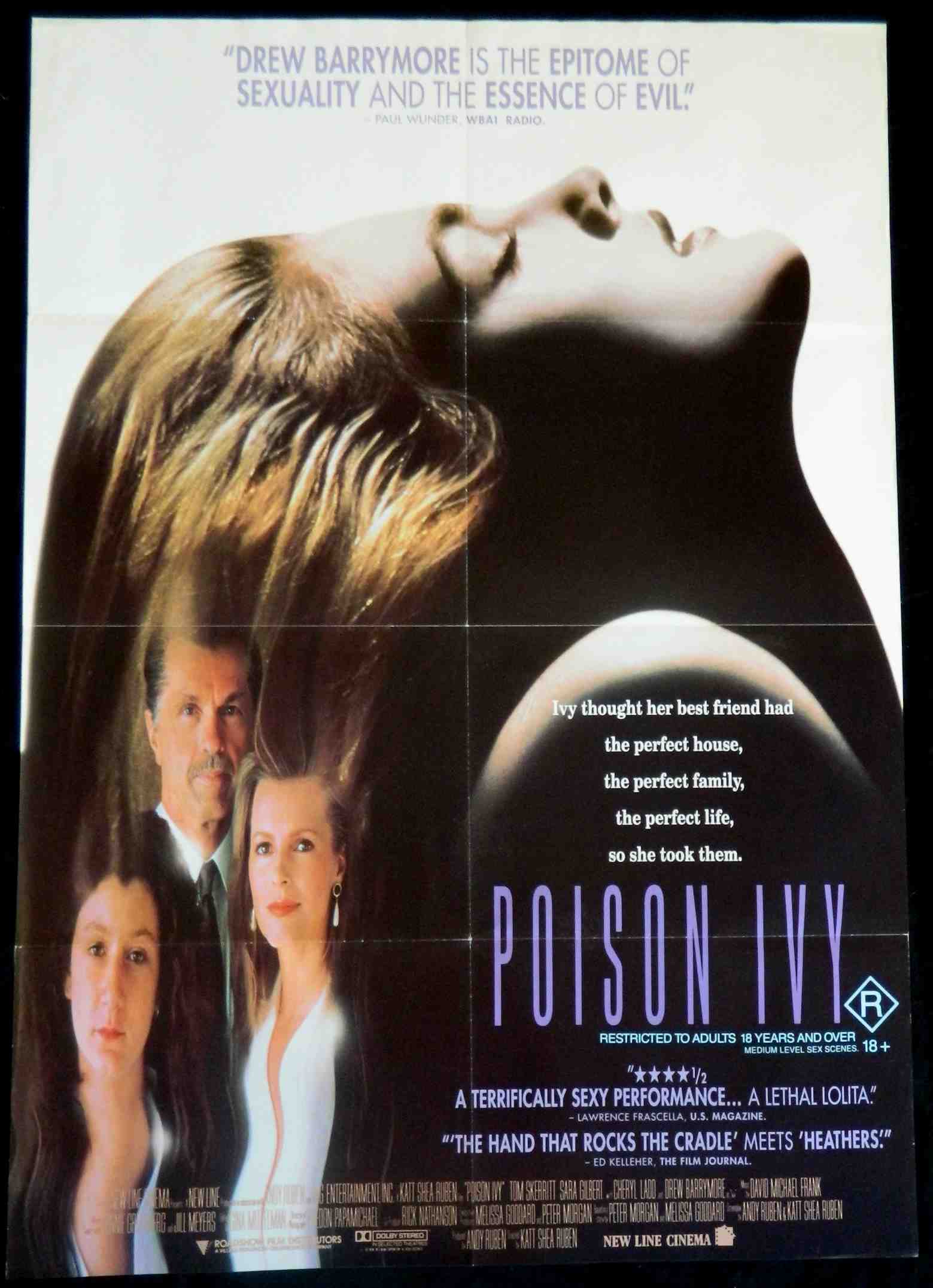 POISON IVY (1992)— Original Australian one sheet movie poster