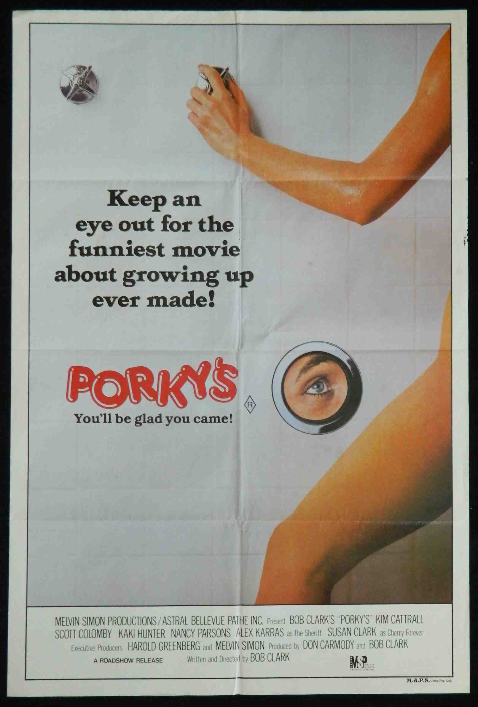 PORKYS (1982)— Original Australian one sheet movie poster