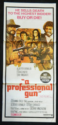 PROFESSIONAL GUN   (1968) — Original Australian daybill movie poster