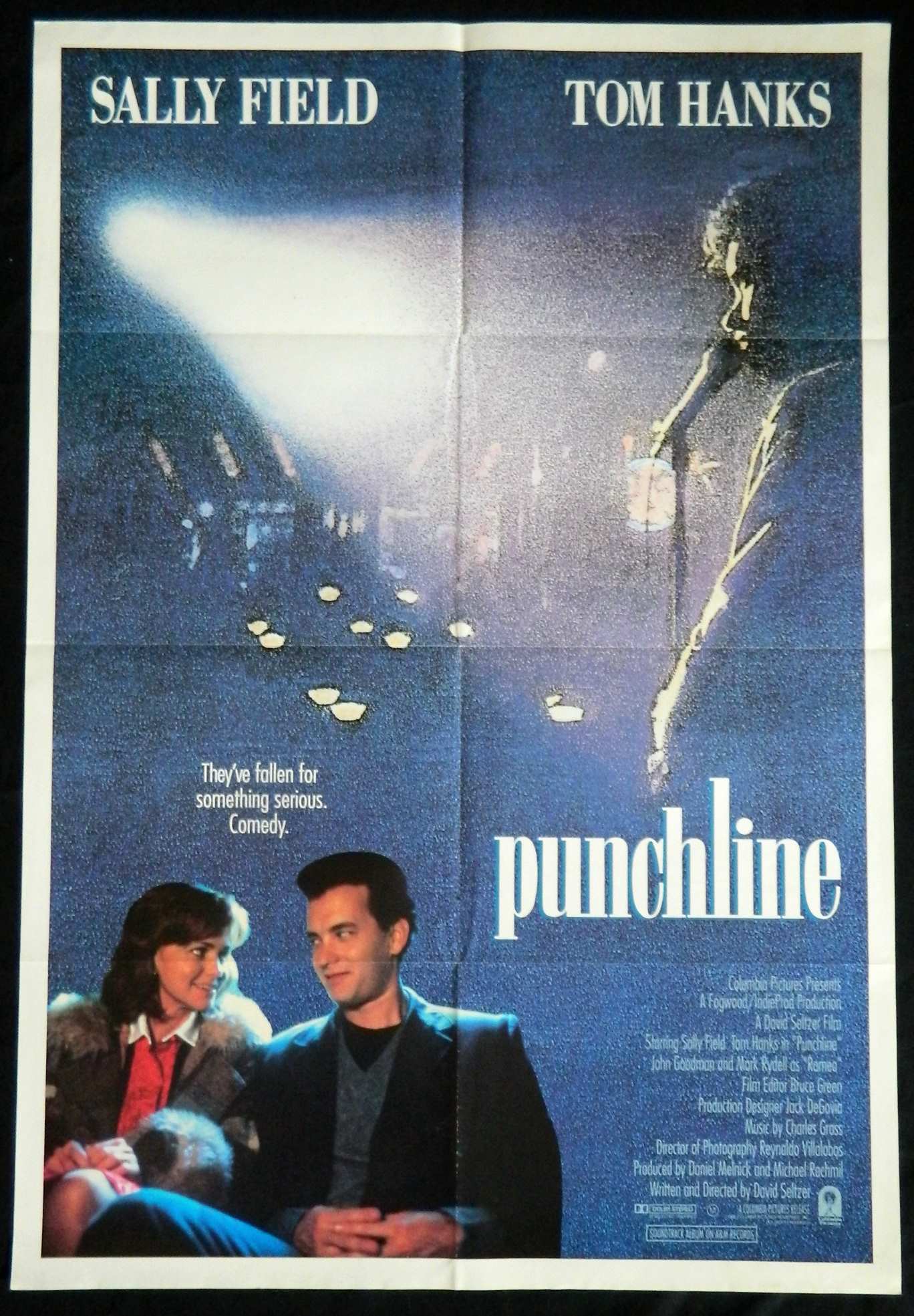 PUNCHLINE (1988)— Original Australian one sheet movie poster