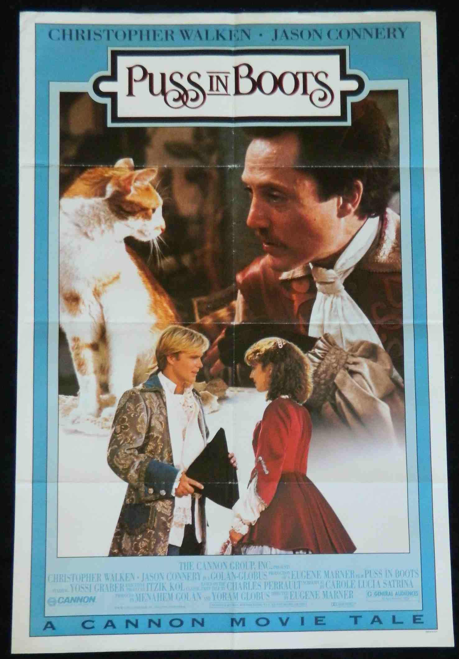 PUSS IN BOOTS (1988)— Original Australian one sheet movie poster