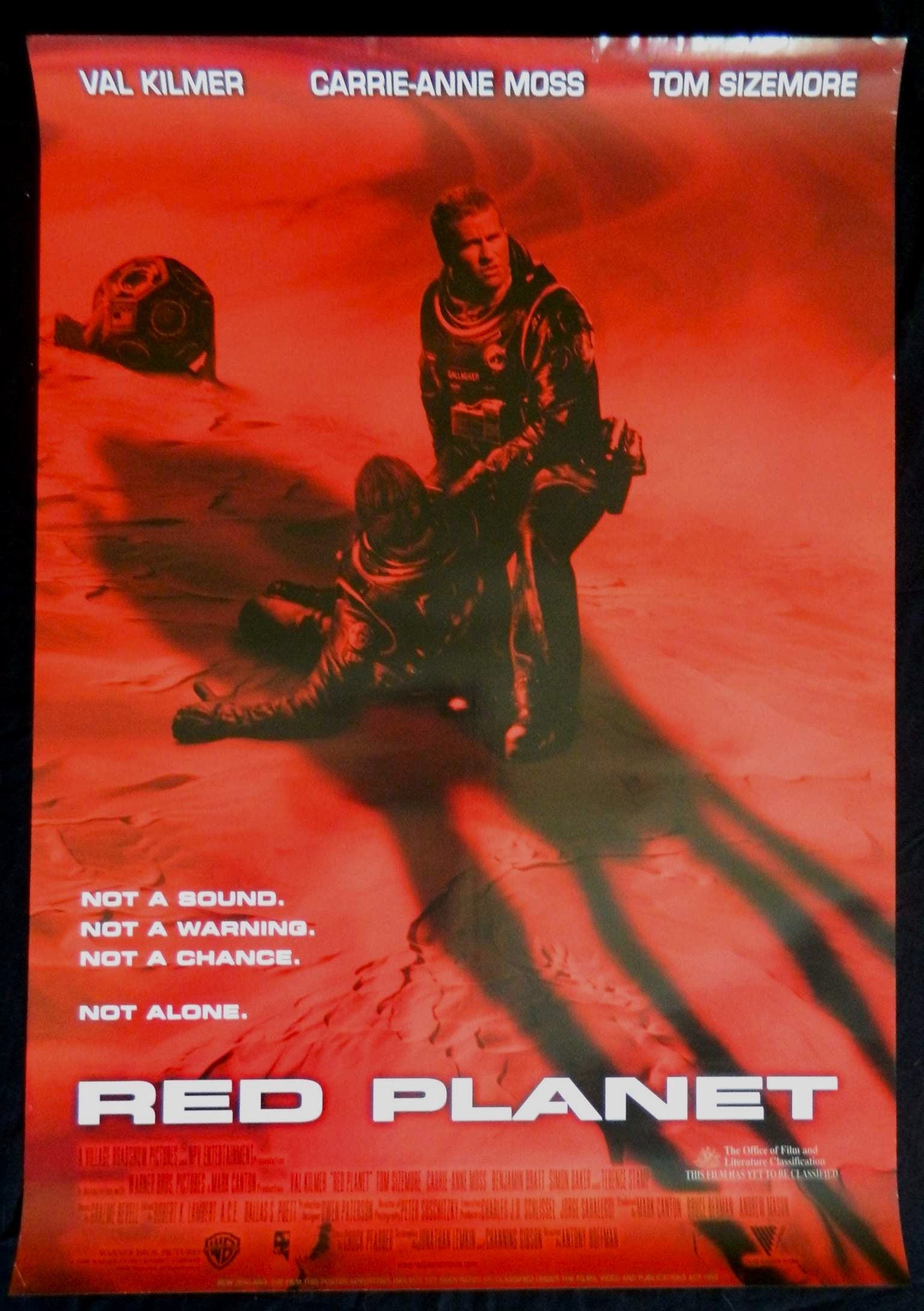 RED PLANET (2000)— Original Australian one sheet movie poster