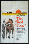 THE RED PONY (1973) — Original Australian one sheet movie poster