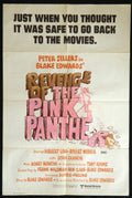 REVENGE OF THE PINK PANTHER (1978)— Original Australian one sheet movie poster