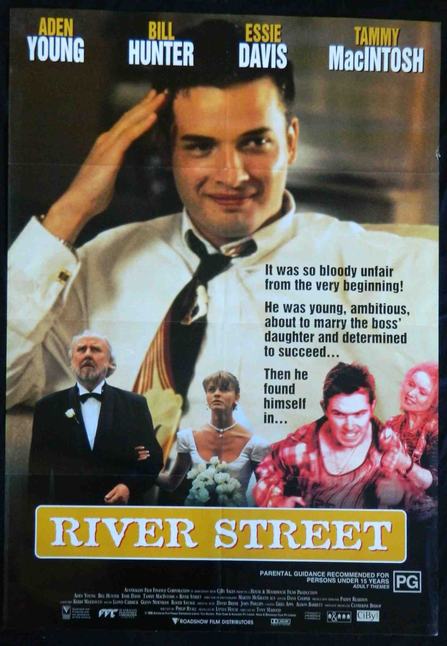 RIVER STREET (1996) — Original Australian one sheet movie poster