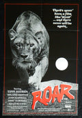 ROAR (1981) — Original Australian one sheet movie poster