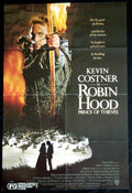 ROBIN HOOD PRINCE OF THEIVES (1991)— Original Australian one sheet movie poster
