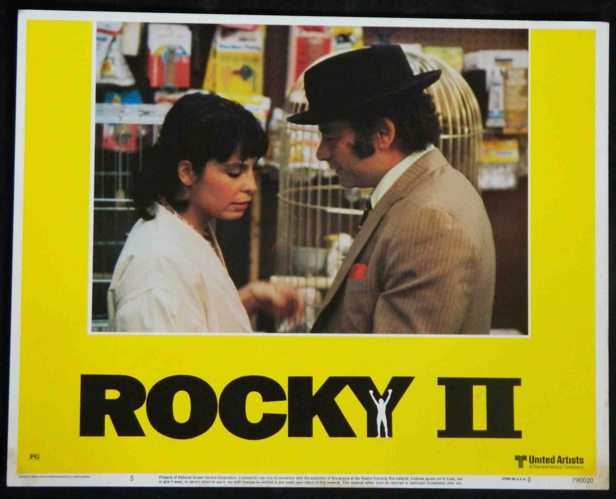 ROCKY 2 (5)(1979) — Original Australian Lobby Card