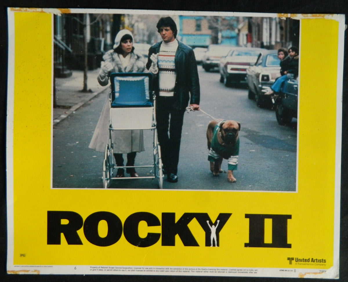 ROCKY 2 (6)(1979) — Original Australian Lobby Card