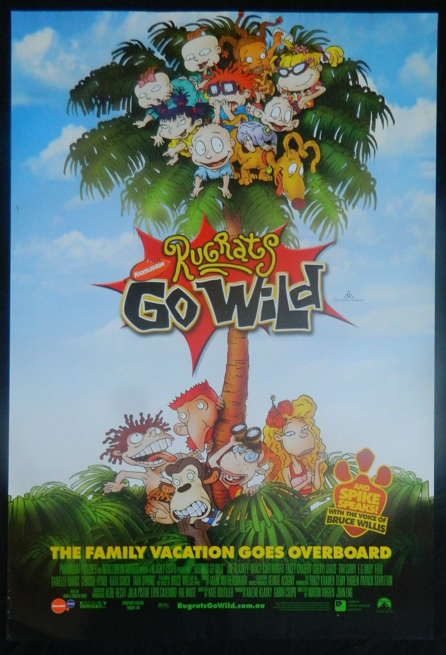 RUGRATS GO WILD (2003)— Original Australian one sheet movie poster