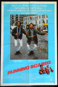 RUNNING SCARED (1986)— Original Australian one sheet movie poster