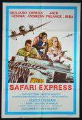 SAFARI EXPRESS (1976) — Original Australian one sheet movie poster